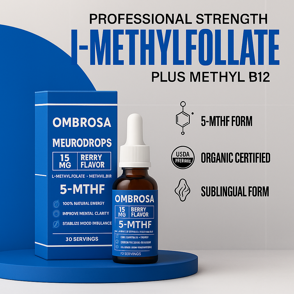 Ombrosa™ NeuroDrops™ – Fast-Acting Cognitive Support in Every Drop