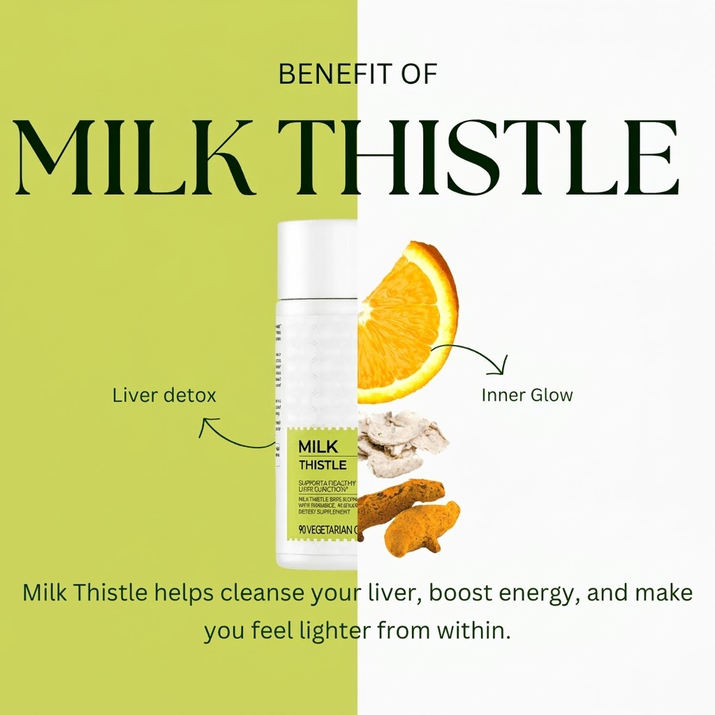 Cleanse Your Liver. Elevate Your Health — with NaturePrimeLabs™ Milk Thistle.