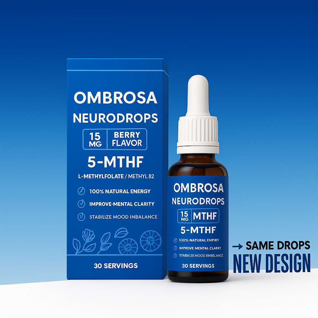 Ombrosa™ NeuroDrops™ – Fast-Acting Cognitive Support in Every Drop