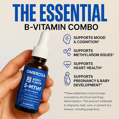 Ombrosa™ NeuroDrops™ – Fast-Acting Cognitive Support in Every Drop