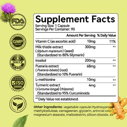 Cleanse Your Liver. Elevate Your Health — with NaturePrimeLabs™ Milk Thistle.